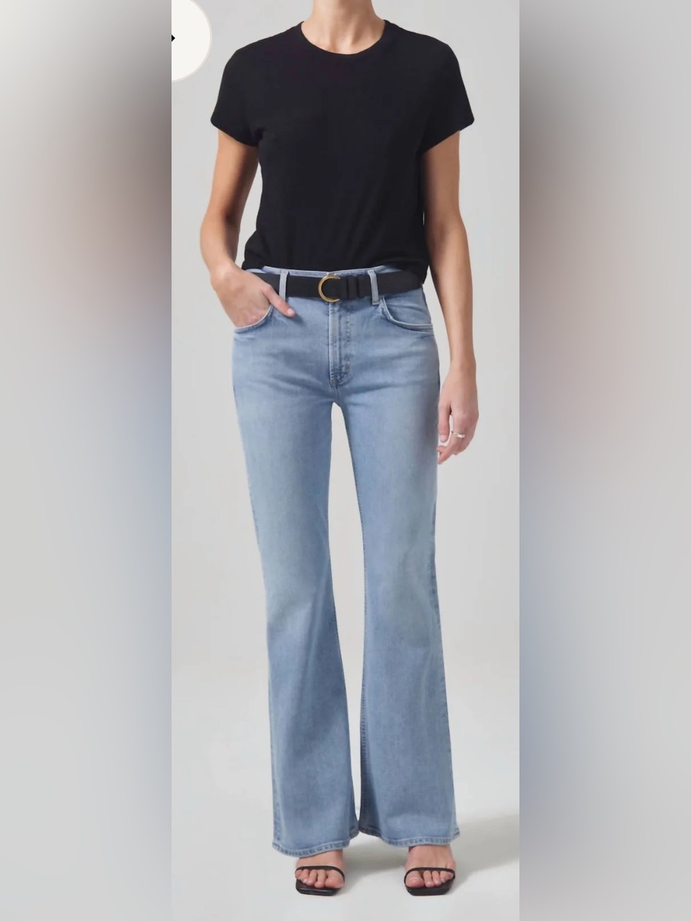 CITIZENS OF HUMANITY ISOLA FLARE JEANS SZ.26